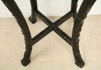 Antique Large Chinese Rosewood Plant Stand