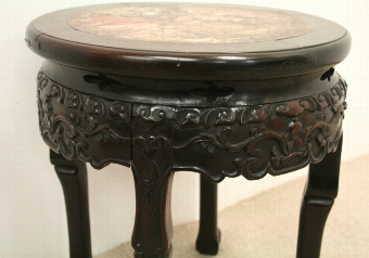 Antique Low Chinese Plant Stand