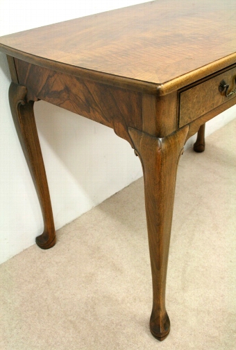 Antique Whytock & Reid Walnut Side Table