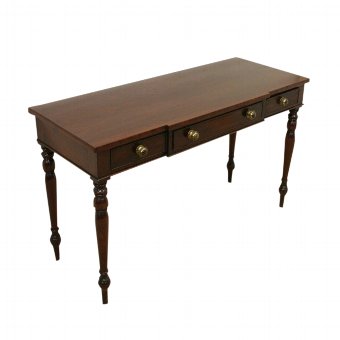 William IV Mahogany Breakfront Side Table