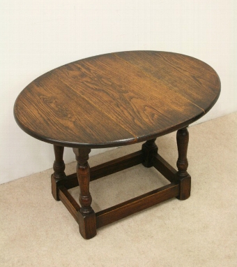 Oak Folding Coffee Table