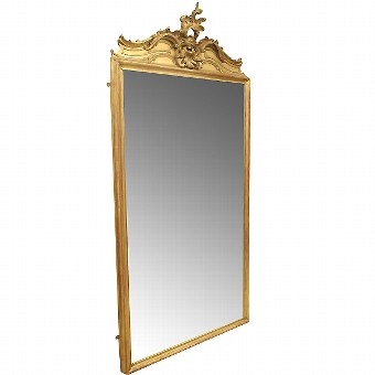 Victorian Gilt Overmantel Mirror