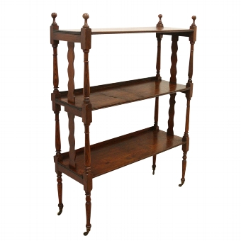 Mid Victorian Pitch Pine Buffet/Whatnot