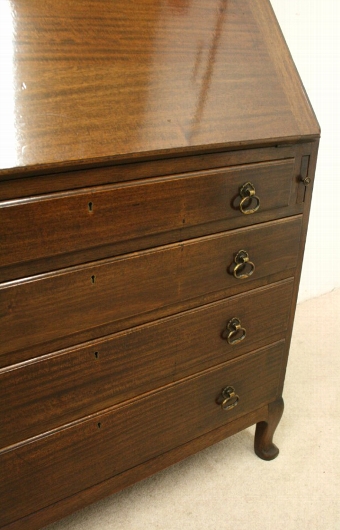 Antique Whytock & Reid Mahogany Bureau Bookcase