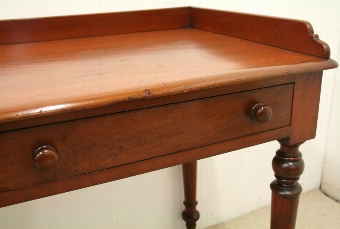 Antique Mid Victorian Mahogany Side Table