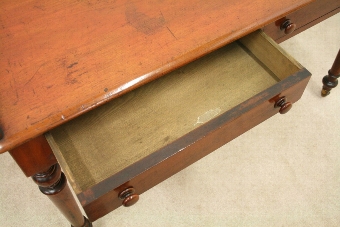 Antique Mid Victorian Mahogany Side Table