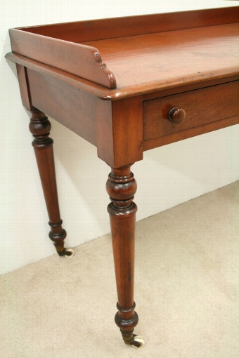 Antique Mid Victorian Mahogany Side Table