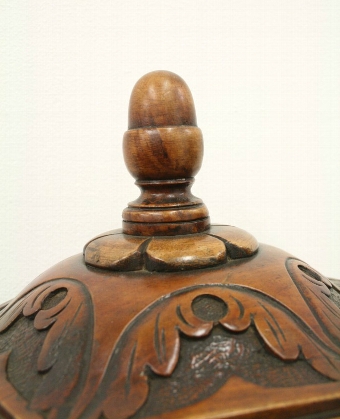 Antique Mid Victorian Desktop Post Box