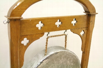 Antique Late Victorian Dinner Gong