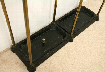Antique Large Victorian Double Sized Stick Stand