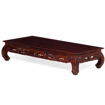 Large Chinese Jumu Kang Table