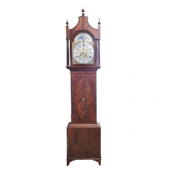 George III Scottish Mahogany Longcase Clock