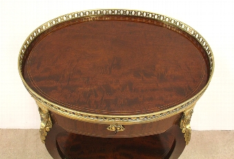 Antique Louis XVI Style Mahogany Gueridon