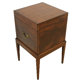 George III Mahogany Wine Cooler