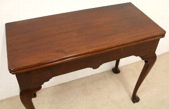 Antique George II Mahogany Games Table