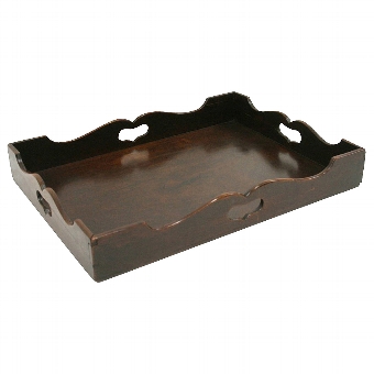 George III Mahogany Butlers Tray