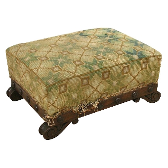George IV Mahogany Foot Stool