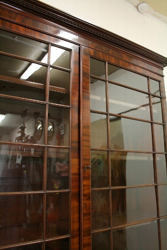 Antique Mahogany Bureau Bookcase by John Taylor of Edinburgh