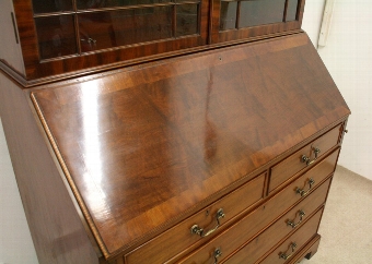 Antique Mahogany Bureau Bookcase by John Taylor of Edinburgh