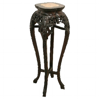 Chinese Huanghuali Plant Stand