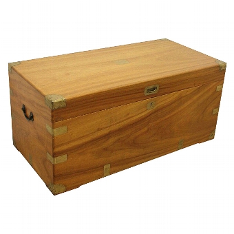 Victorian Camphor Campaign Chest/Trunk