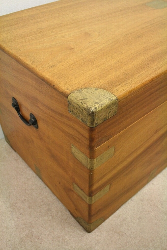 Antique Victorian Camphor Campaign Chest/Trunk