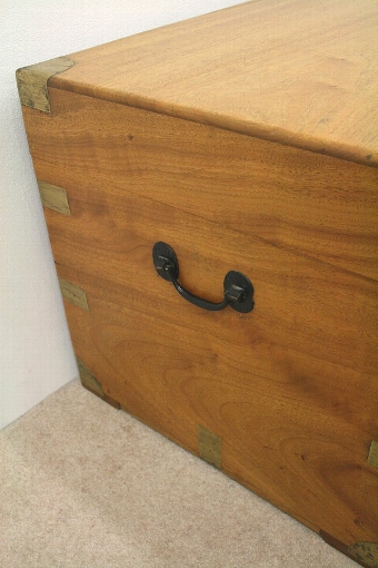 Antique Victorian Camphor Campaign Chest/Trunk