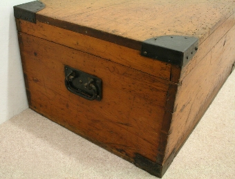 Antique Victorian Pine Kist/Blanket Box