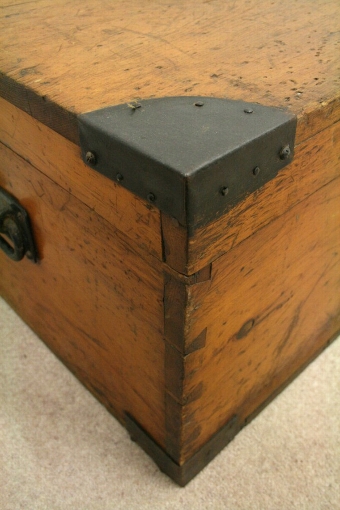 Antique Victorian Pine Kist/Blanket Box