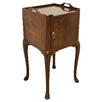 Whytock & Reid Mahogany Bedside Locker