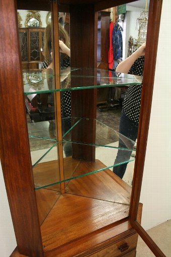 Antique Whytock & Reid Corner Cabinet