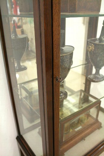 Antique Mahogany Display Case/Showcase