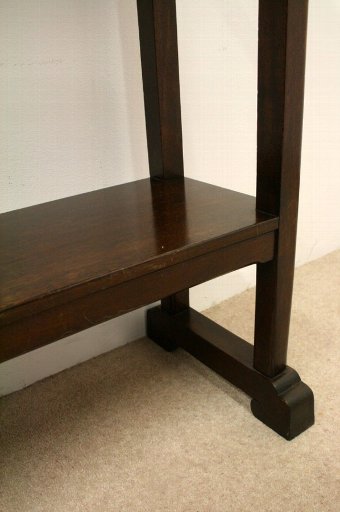 Antique Narrow Mahogany Side Table/Hall Table