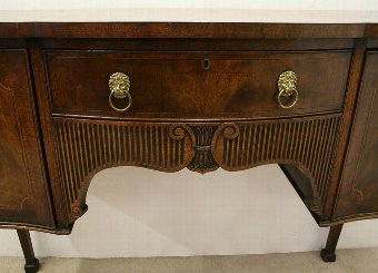 Antique George III Style Mahogany Sideboard