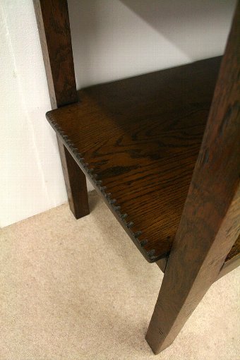 Antique Large Oak Backless Dresser