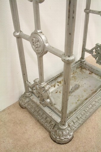 Antique Victorian Freestanding Cast Iron Stick Stand