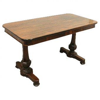 William IV Rosewood Library Table
