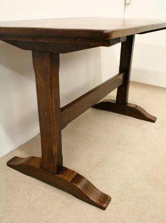 Antique Oak Jacobean Style Dining Table/Refectory Table