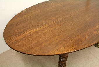 Antique Late Georgian Elm Centre Table/Dining Table