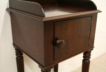 Antique William IV Bedside Cabinet