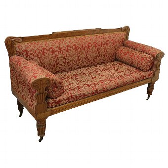 Scottish George IV Mahogany Sofa