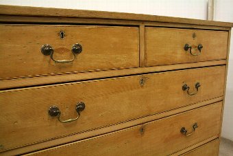 Antique George III Pine Chest of Drawers