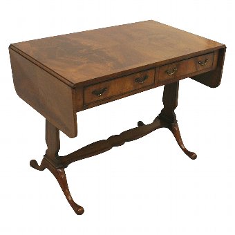 Georgian Style Walnut Sofa Table