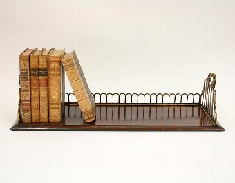 Antique Rosewood Book Tray