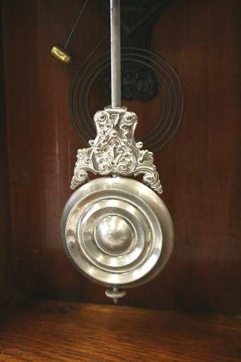Antique American Oak Gingerbread Clock