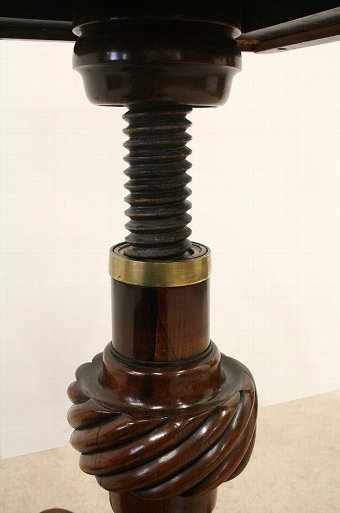 Antique William IV Rosewood Adjustable Piano Stool