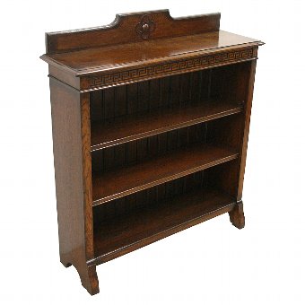 Oak Open Bookcase by Wylie & Lochhead