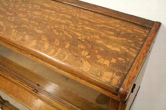 Antique Globe Wernicke Oak Sectional/Stacker Bookcase