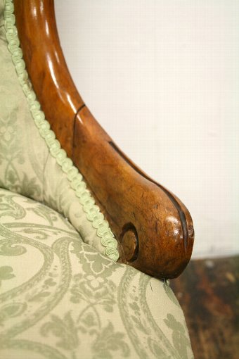Antique Mid Victorian Bedroom Chair/Nursing Chair