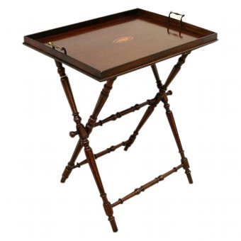 Late Victorian Butlers Tray and Stand
